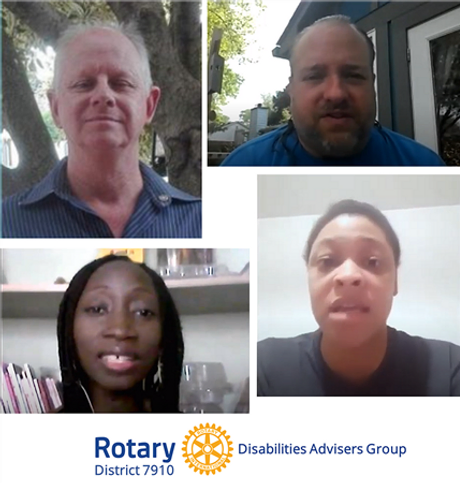 Featured image for “Rotary Disability Advisors Group Members Engaged Actively in Serving People with Disabilities”
